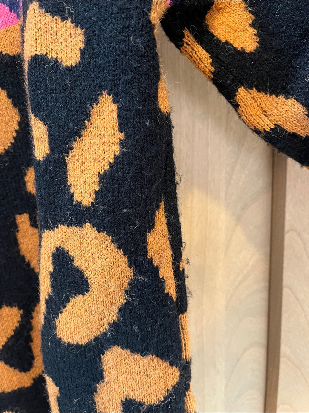 Farm Rio Leopard Sweater Dress - Picture 7 of 8